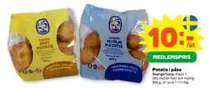 Stora Coop Potatis i påse, Medlemspris erbjuda