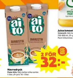 Stora Coop Havredryck, SEK 32 erbjuda
