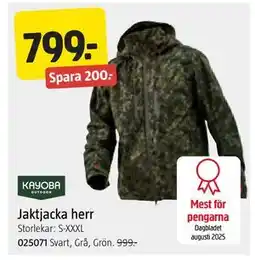 Jula Jaktjacka herr, SEK 799 erbjuda
