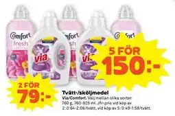 Stora Coop Tvätt-/sköljmedel, SEK 150 erbjuda