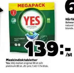 Stora Coop Maskindisktabletter, SEK 139 erbjuda