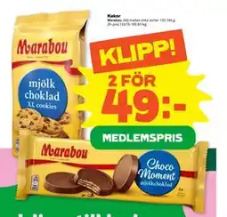Stora Coop Kakor, Medlemspris erbjuda