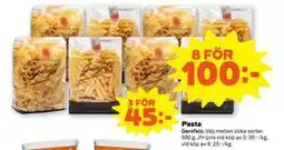 Stora Coop Pasta, SEK 100 erbjuda