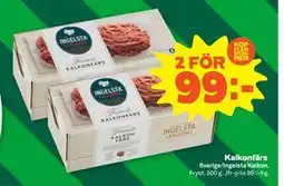 Stora Coop Kalkonfärs, SEK 99 erbjuda