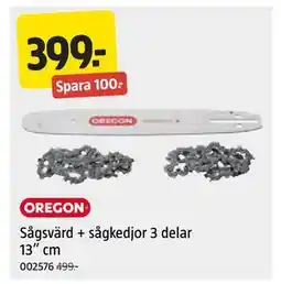 Jula Sågsvärd + sågkedjor 3 delar 13” cm, SEK 399 erbjuda