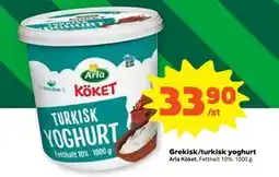 Stora Coop Grekisk/turkisk yoghurt, SEK 33.9 erbjuda