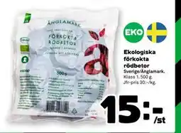 Stora Coop Ekologiska förkokta rödbetor, SEK 15 erbjuda