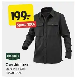 Jula Overshirt herr, SEK 199 erbjuda
