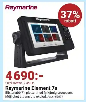 Raymarine Element 7s, SEK 4690