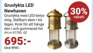 Gruvlykta LED Newhaven, SEK 695