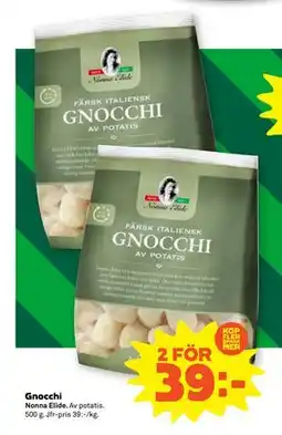Stora Coop Gnocchi, SEK 39 erbjuda