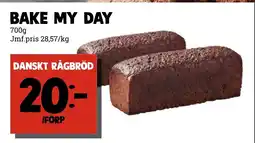 MatArket Bake my day danskt rågbröd erbjuda