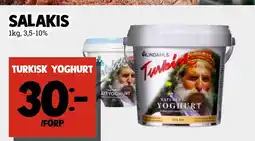MatArket Salakis turkisk yoghurt erbjuda