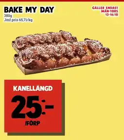 MatArket Bake my day kanellängd erbjuda
