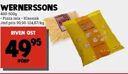 MatArket Wernerssons riven ost erbjuda