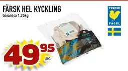 MatArket Färsk hel kyckling Garant ca erbjuda