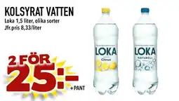 MatArket Kolsyrat vatten erbjuda