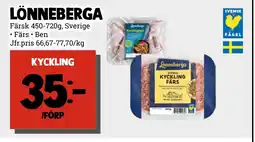 MatArket Lönneberga kyckling erbjuda