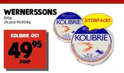 MatArket Wernerssons kolibrie ost erbjuda