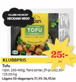 Hemköp Tofu erbjuda