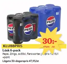 Hemköp Läsk 6-pack erbjuda