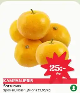 Hemköp Satsumas erbjuda