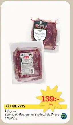 Hemköp Högrev erbjuda