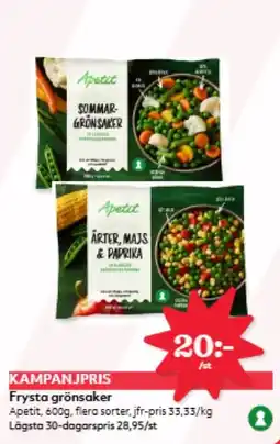 Hemköp Frysta grönsaker erbjuda