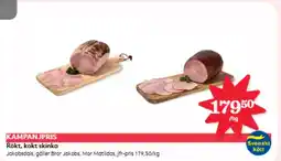 Hemköp Rōkt, kokt skinka erbjuda