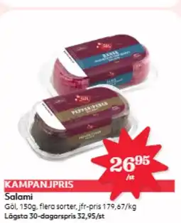 Hemköp Salami erbjuda
