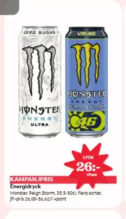 Hemköp Energidryck erbjuda