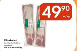 Snabbgross Fläskkotlett erbjuda