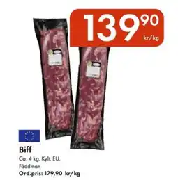 Snabbgross Biff erbjuda