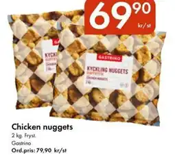 Snabbgross Chicken nuggets erbjuda