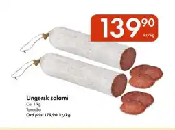 Snabbgross Ungersk salami Ca. erbjuda