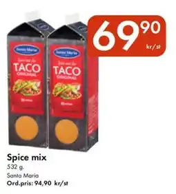Snabbgross Spice mix erbjuda