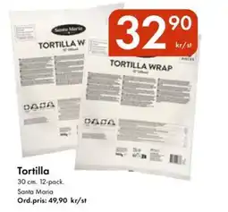 Snabbgross Tortilla erbjuda