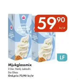 Snabbgross Mjukglassmix erbjuda