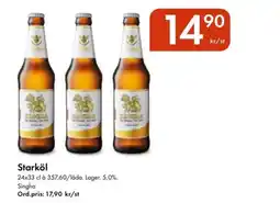 Snabbgross Starköl erbjuda