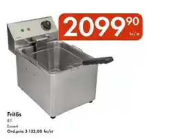 Snabbgross Fritös Exxent erbjuda