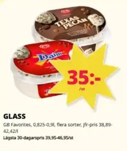 Tempo GB Favorites Glass erbjuda