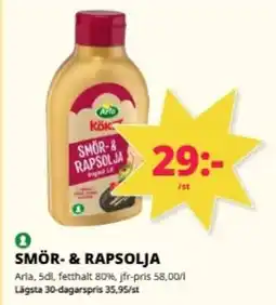 Tempo Arla Smör- & rapsolja erbjuda