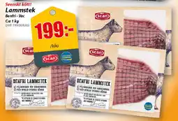 Extra Mjällby Stormarknad Svenskt kött! Lammstek erbjuda