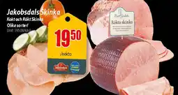 Extra Mjällby Stormarknad Jakobsdals Skinka erbjuda