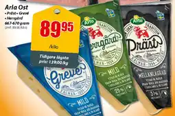 Extra Mjällby Stormarknad Arla Ost erbjuda