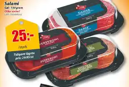 Extra Mjällby Stormarknad Gøl Salami erbjuda