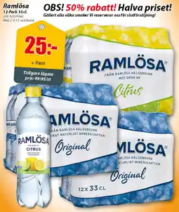 Extra Mjällby Stormarknad Ramlösa erbjuda