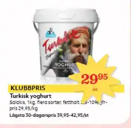 Östenssons Salakis Turkisk yoghurt erbjuda