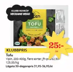Östenssons Yipin Tofu erbjuda