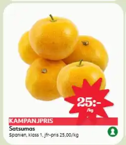 Östenssons Satsumas erbjuda